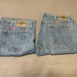 Wrangler Men's Relaxed Fit Denim Jeans